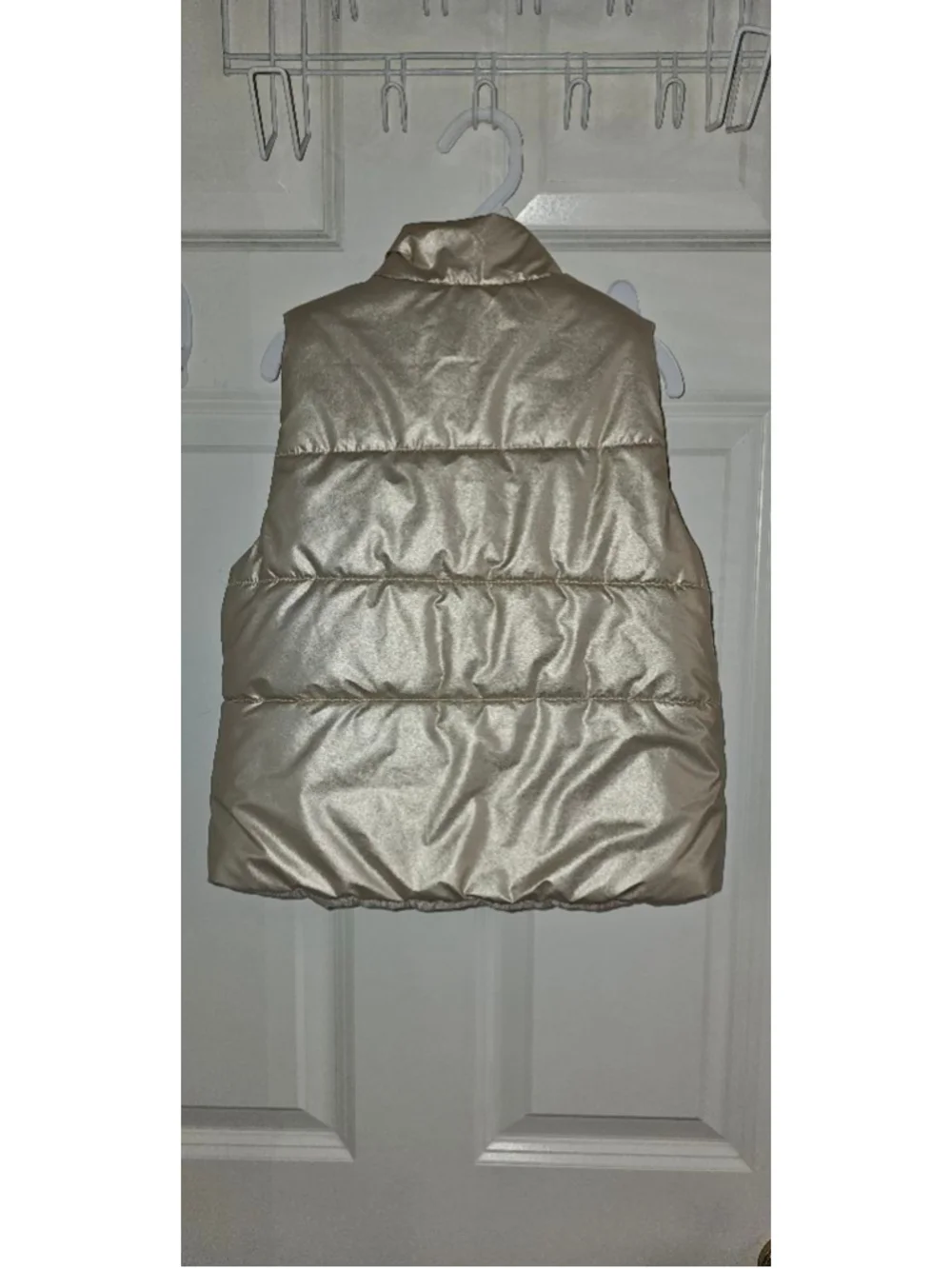 Girls' DKNY Gold full zip vest layering Puffer Vest‎ 6X